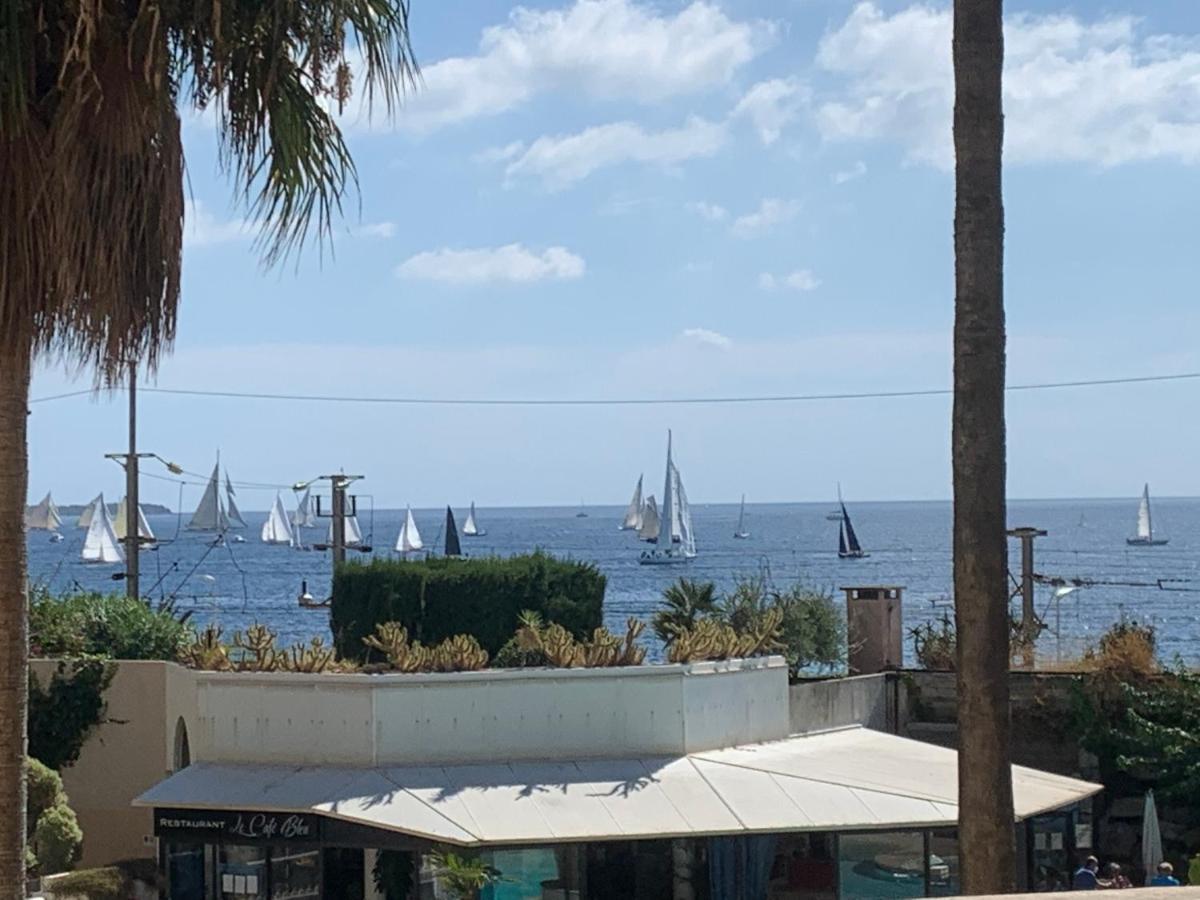 Le Palm Azur - Vue Mer Sur Les Iles De Lerins Cannes Luaran gambar